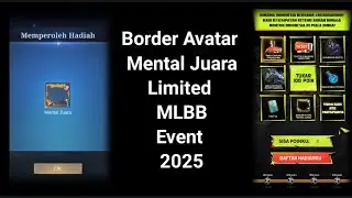 Event border avatar limited mental juara