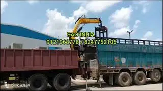 knuckle boom brick crane 360 rotation grabber Made in india 🇮🇳  8247752105
