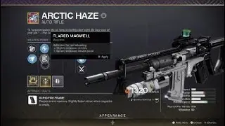 Destiny 2 i farmed 50 times for the arctic haze god roll