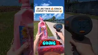 Throwing TAKIS 🔥 at SPEEDING CORVETTE in a School Zone 🤬😂