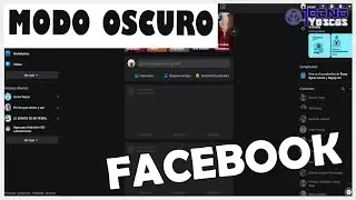 Como activar el modo oscuro en Facebook PC  2020 - Facebook modo black!