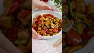 25 min Kung Pao Chicken 😍  