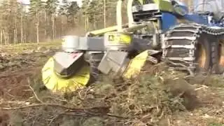 Scarifier Bracke Forest T26 a   Disc trencher
