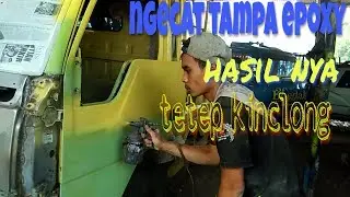 Proses Pengecatan mobil truk