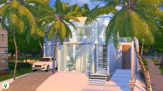 All GLASS BEACH Loft 🏖| The Sims 4