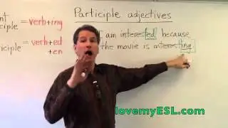 Participle Adjectives