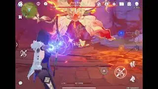 Barbara healing showcase (healed 57k)