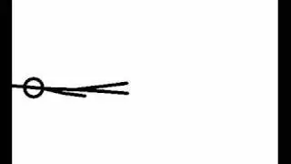 Stickman flying