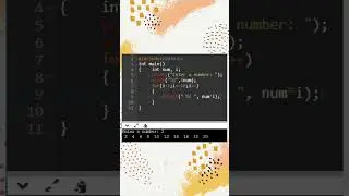C program to find multiplication table  // C programming // C tutorials