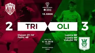 13.krog: Triglav - Olimpija 2:3 ; Prva liga Telekom Slovenije 2019/2020