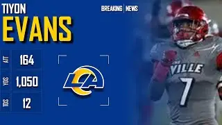 LOS ANGELES RAMS: Tiyon Evans ᴴᴰ