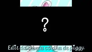 fazendo o desenho da coelha do jogo da piggy