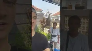 I got kicked out..