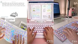 Study With Me | Typing ASMR #1