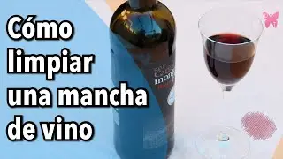 Cómo quitar manchas de vino en cualquier tipo de ropa