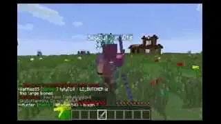 Minecraft PVP: Failed Attempt for a 2 kill streak.