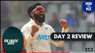 India vs New Zealand 2nd Test Day 2Match analysis| ajaz patel 10 wickets record|