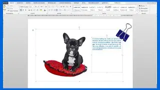 How to group images and text in Word