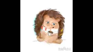 Как нарисовать ёжика в ibisPaint ×🦔