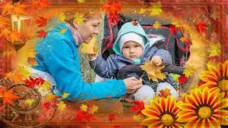 Детское осеннее слайд-шоу