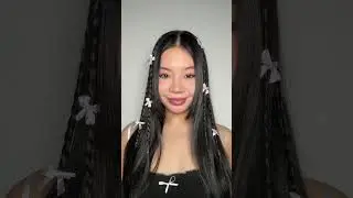 Ribbon hairstyle inspos #hair #hairstyle #ribbon