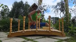 Декоративный мостик моими руками