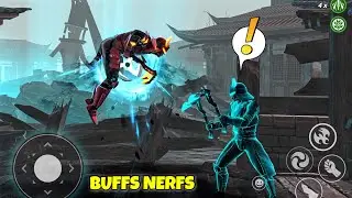 Shadow Fight Arena New Update - Buffs Nerfs