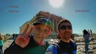 Visita a la Acrópolis - Partenón. Atenas (Grecia).