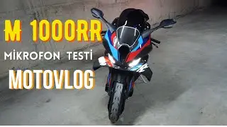 M1000RR İle Yeni Vlog Mikrofonu Testi.