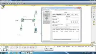 how to configure http dns and ftp server in  packet tracer