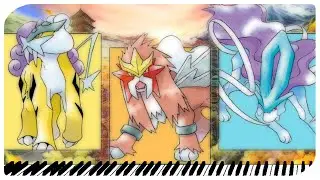 【ポケモンクリスタル】戦闘！スイクン(ピアノアレンジ)【Pokémon Crystal】