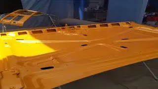 (OBS Chevy) Painting Exterior Parts (Ecstasy Orange Pearl)