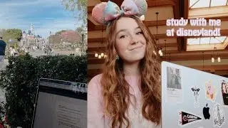 study with me at disneyland!