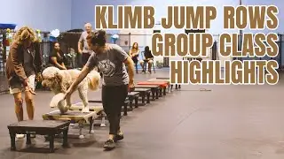 KLIMB Platforms Jump Rows Exercise Group Class Highlights