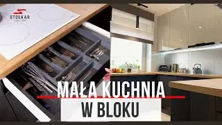 How to arrange a small kitchen in a block of flats - STOLKAR PROJECTS [#6]
