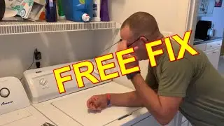 FREE FIX - Washing Machine Fills Then Stops - New Style Lid Switch ByPass 