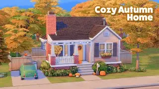 Cozy Autumn Home🍂 - The Sims 4 Speed Build (No Commentary) | No CC