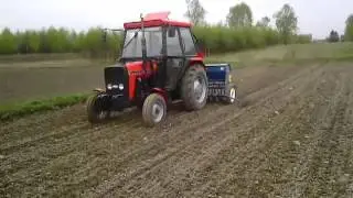 Wiosna 2016 w polu z URSUS C-360&3512☆Uprawa&Siew☆Lukaszursus360