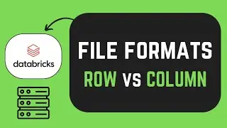File Formats [Row based vs Columnar Format] 