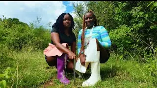 Beautiful ladies preparing to slaughter 