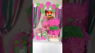 decoración para cumpleaños #cumpleaños #manualidades #craft #shortvideo  #youtubeshorts #diy