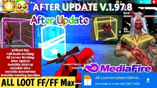 Free Fire Invisible Vending Machine | Invisible Gloo Wall | Npc Name Config File | Npc Name Location