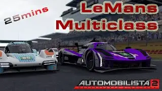 Automobilista 2 | 25mins LeMans Multiclass race!