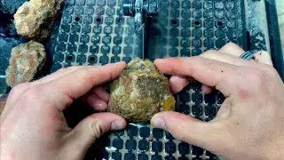 I cut 25 agates from 5 African countries!