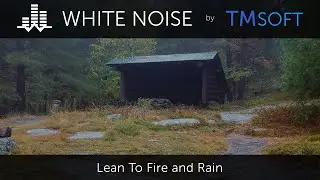 Lean To Fire and Rain 10 Hour Sleep Sound - Black Screen
