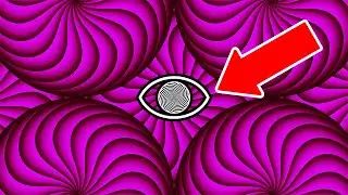 Trippy Optical Illusion Pink