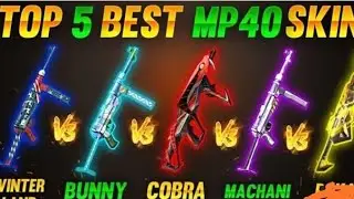 Top 5 rare mp40 Gun Skin In Free fire 🔥🔥🔥