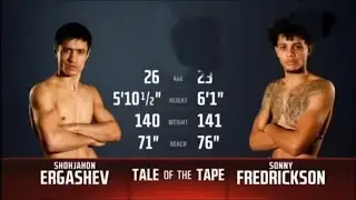 КАМАР УЧУН БИРИНЧИ ЖАНГ ШОХЖАХОН ЭРГАШЕВ vs СОННИ ФРЕДРИКСОН