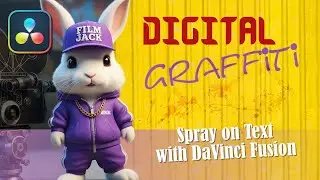 How to Animate Graffiti Text – DaVinci Fusion Tutorial (Python Style!)