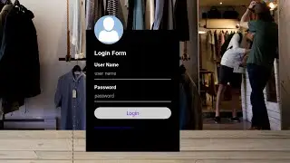 Login Form Design With Html & CSS